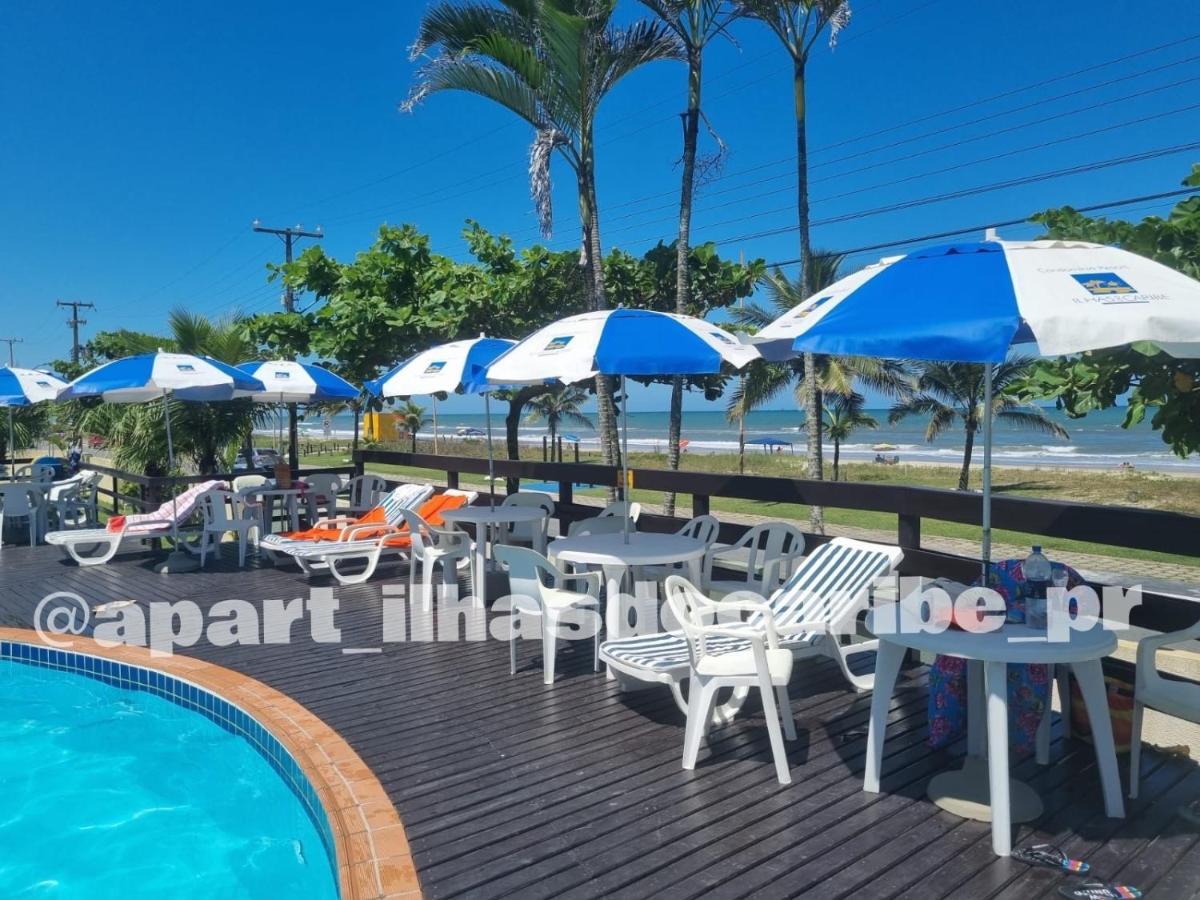 Apto Cond Ilhas Do Caribe - Pr - Beira Mar Matinhos Luaran gambar