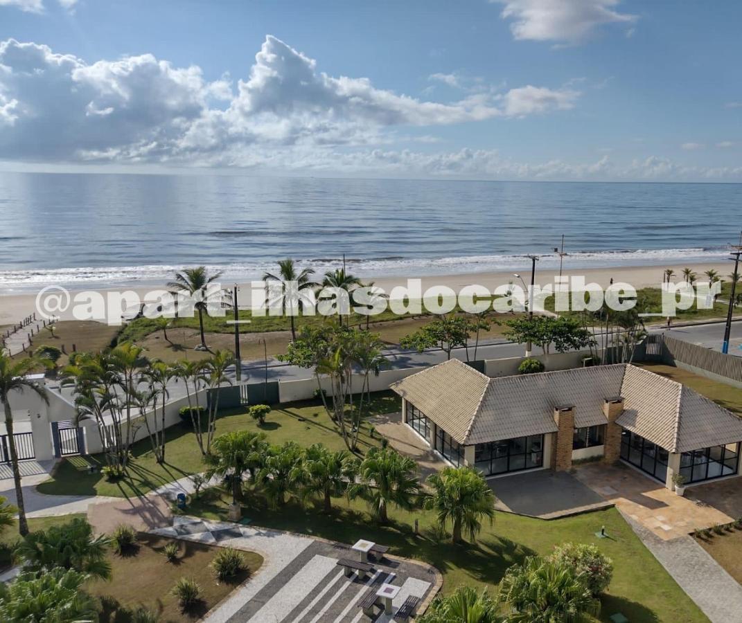 Apto Cond Ilhas Do Caribe - Pr - Beira Mar Matinhos Luaran gambar