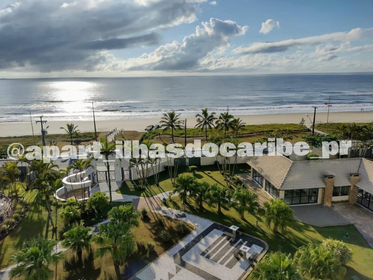 Apto Cond Ilhas Do Caribe - Pr - Beira Mar Matinhos Luaran gambar
