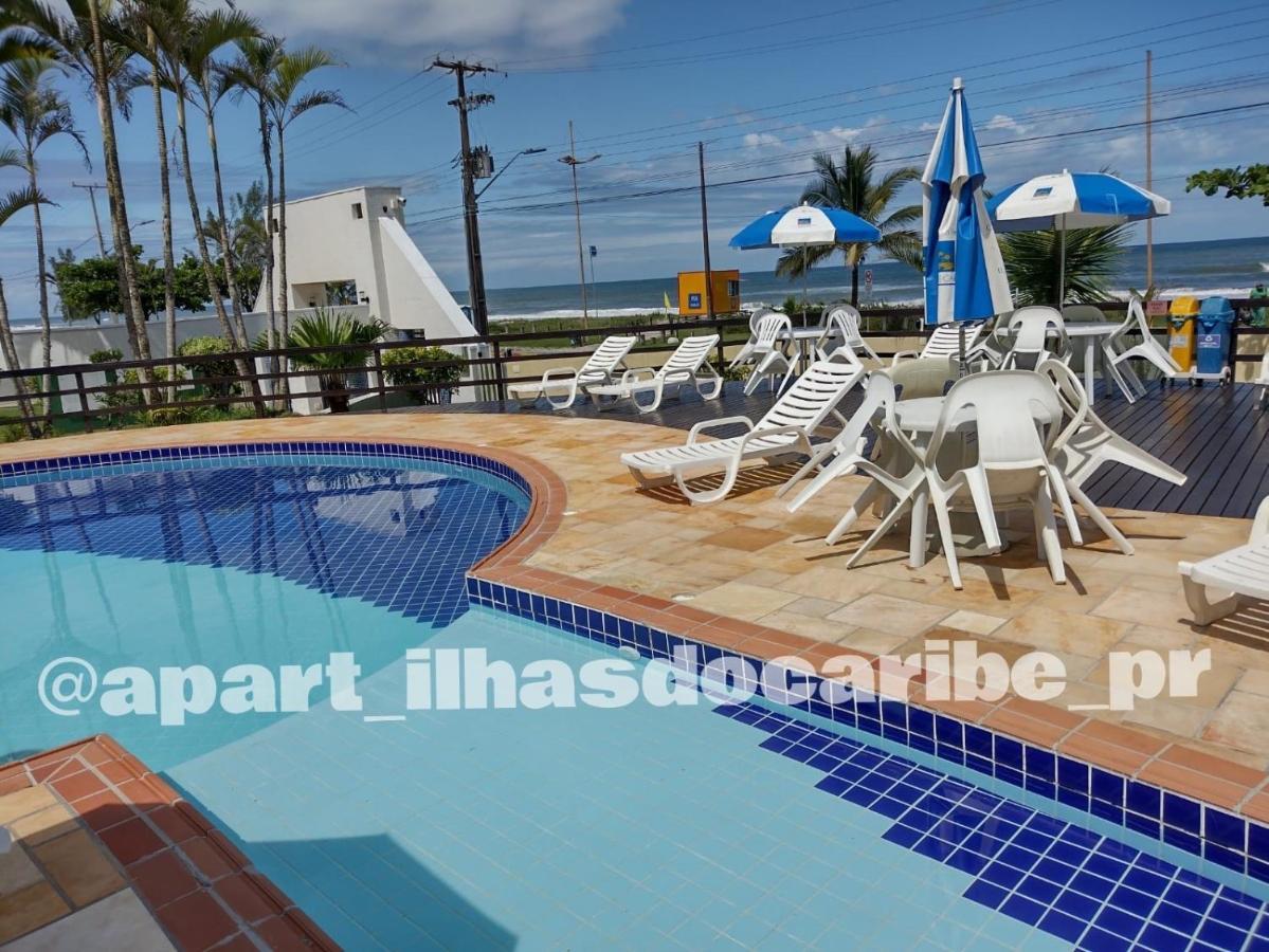 Apto Cond Ilhas Do Caribe - Pr - Beira Mar Matinhos Luaran gambar