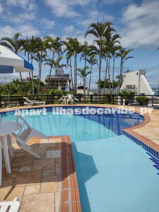 Apto Cond Ilhas Do Caribe - Pr - Beira Mar Matinhos Luaran gambar