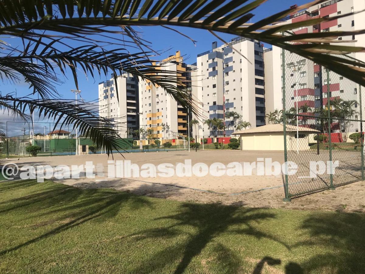 Apto Cond Ilhas Do Caribe - Pr - Beira Mar Matinhos Luaran gambar