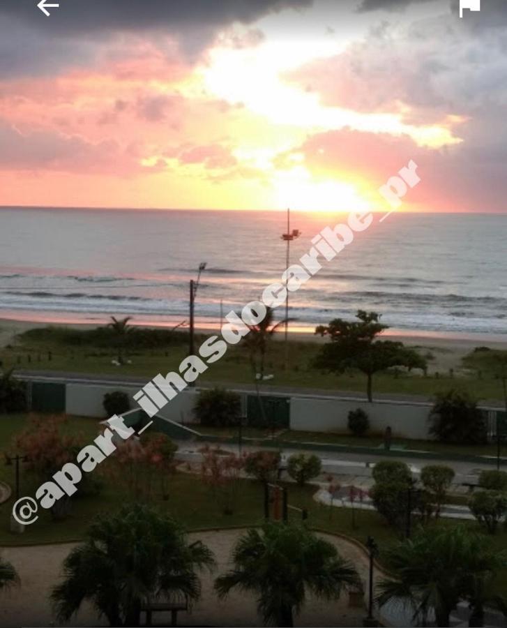 Apto Cond Ilhas Do Caribe - Pr - Beira Mar Matinhos Luaran gambar