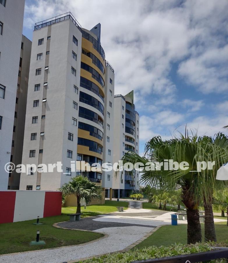 Apto Cond Ilhas Do Caribe - Pr - Beira Mar Matinhos Luaran gambar