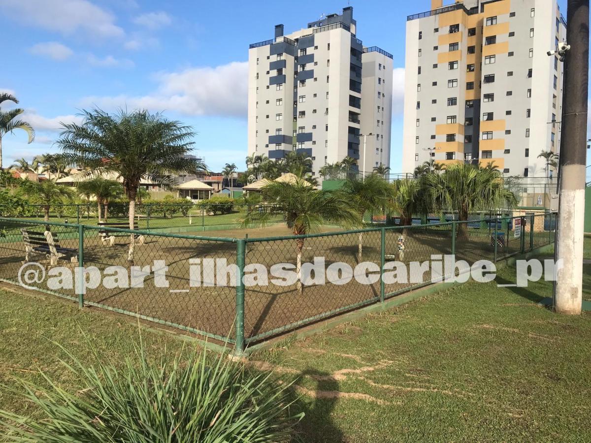 Apto Cond Ilhas Do Caribe - Pr - Beira Mar Matinhos Luaran gambar