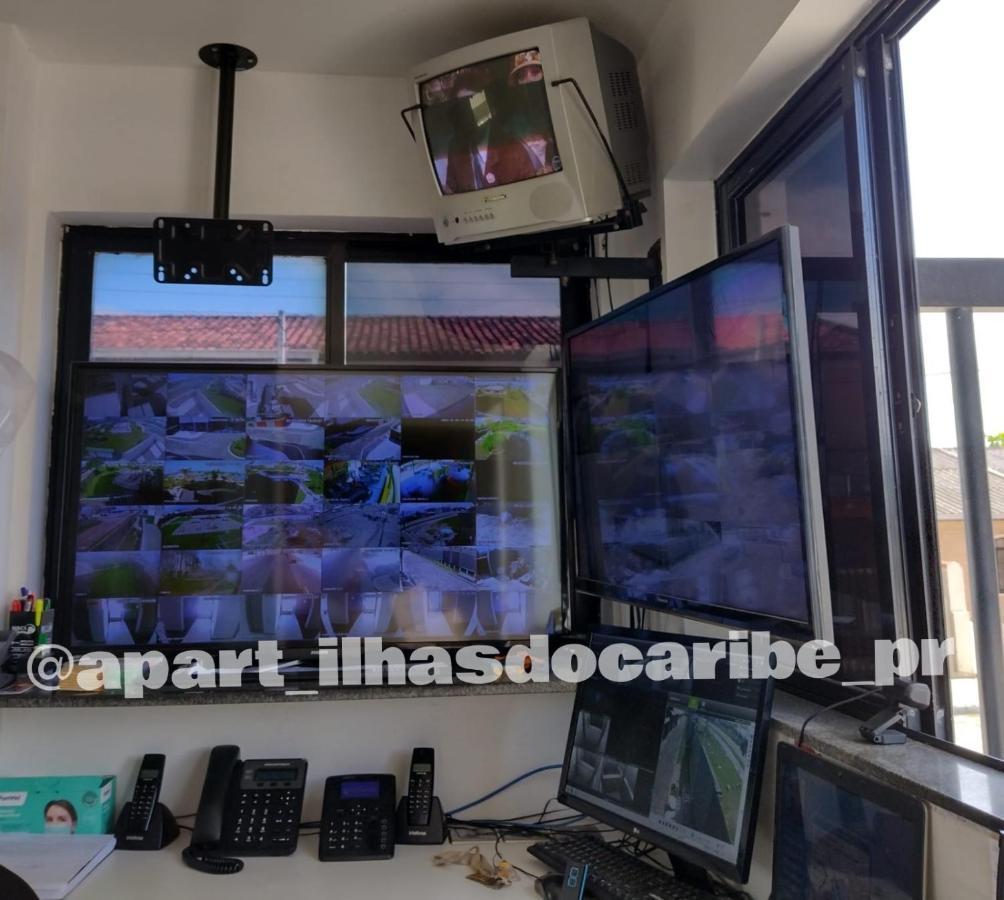 Apto Cond Ilhas Do Caribe - Pr - Beira Mar Matinhos Luaran gambar