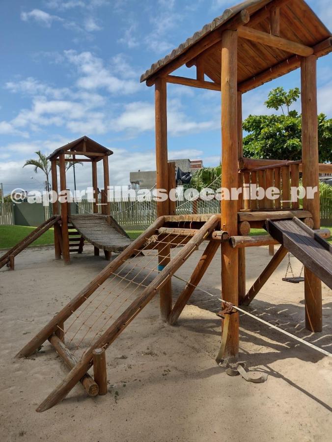 Apto Cond Ilhas Do Caribe - Pr - Beira Mar Matinhos Luaran gambar